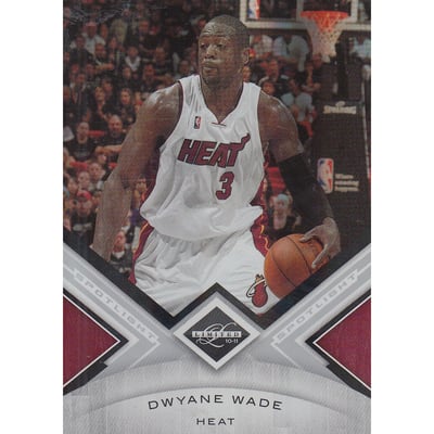 2010-11 Limited Silver Spotlight #43 Dwyane Wade