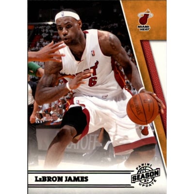 2010-11 Panini Season Update #82 LeBron James