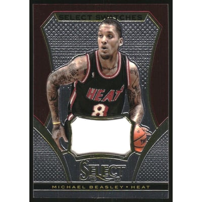 2013-14 Select Swatches #5 Michael Beasley