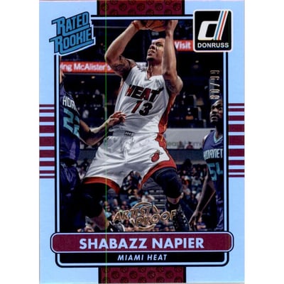 2014-15 Donruss Rated Rookies Artists Proofs #215 Shabazz Napier