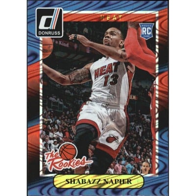 2014-15 Donruss The Rookies Swirlorama #13 Shabazz Napier