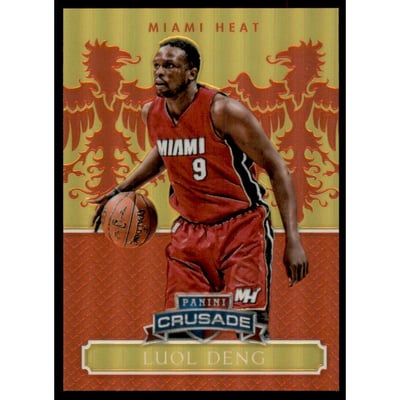 2014-15 Panini Excalibur Crusade Red #92 Luol Deng
