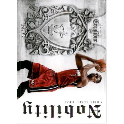 2014-15 Panini Excalibur Nobility Silver #15 Chris Bosh