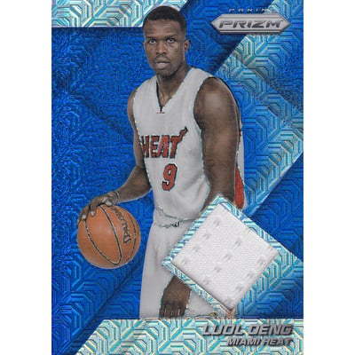 2014-15 Panini Prizm Jerseys Prizms Blue Mojo #57 Luol Deng