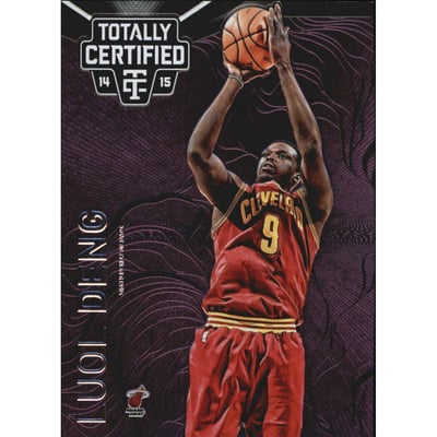 2014-15 Totally Certified Platinum Purple #95 Luol Deng