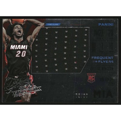 2015-16 Absolute Memorabilia Freshman Flyer Jumbo Jerseys #10 Justise Winslow