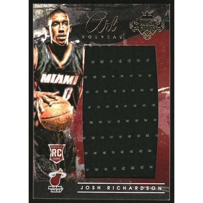 2015-16 Court Kings Art Nouveau Jerseys #38 Josh Richardson