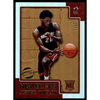 2015-16 Hoops Artist Proof #300 Justise Winslow