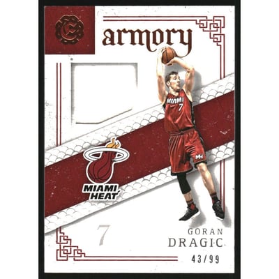 2016-17 Panini Excalibur Armory Jerseys #16 Goran Dragic