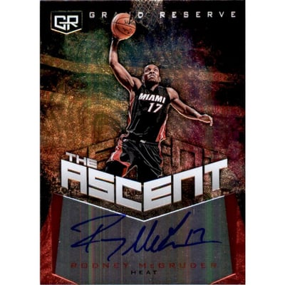 2016-17 Panini Grand Reserve The Ascent Autographs #36 Rodney McGruder/75