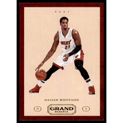 2016-17 Panini Grand Reserve Vintage #25 Hassan Whiteside