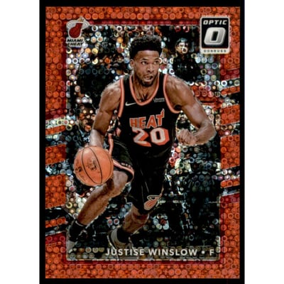 2017-18 Donruss Optic Fast Break Red #78 Justise Winslow