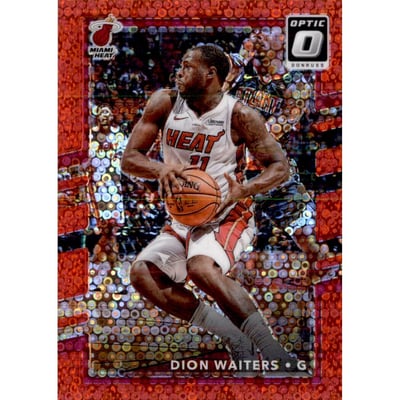 2017-18 Donruss Optic Fast Break Red #79 Dion Waiters