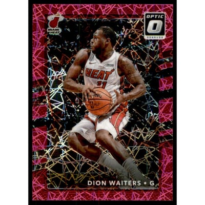 2017-18 Donruss Optic Pink Velocity #79 Dion Waiters