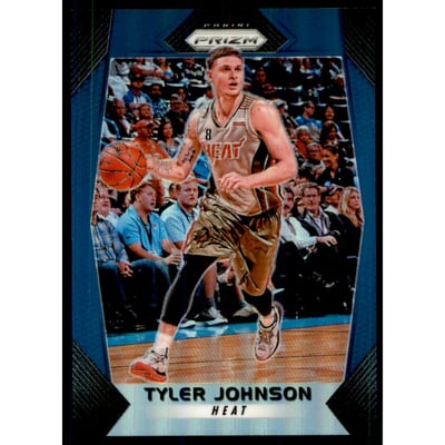 2017-18 Panini Prizm Prizms Blue #56 Tyler Johnson