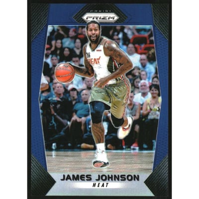 2017-18 Panini Prizm Prizms Blue #59 James Johnson