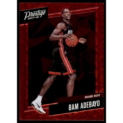 2017-18 Prestige Micro Etch Rookies Red #14 Bam Adebayo