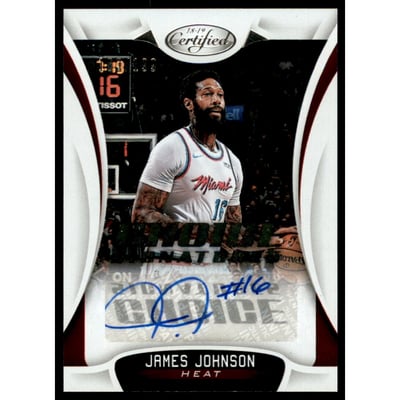 2018-19 Certified Choice Signatures #24 James Johnson/199