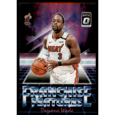 2018-19 Donruss Optic Franchise Features Holo #16 Dwyane Wade