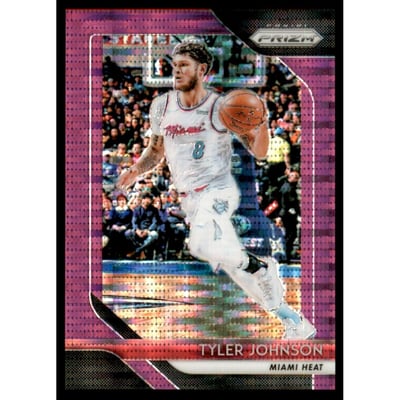 2018-19 Panini Prizm Prizms Purple Pulsar #216 Tyler Johnson