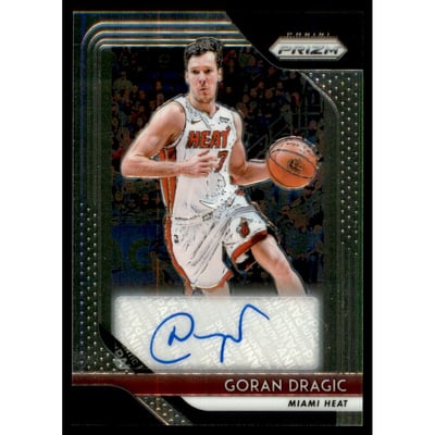 2018-19 Panini Prizm Signatures #34 Goran Dragic