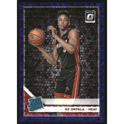2019-20 Donruss Optic Fast Break Purple #189 KZ Okpala RR