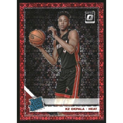 2019-20 Donruss Optic Fast Break Red #189 KZ Okpala RR