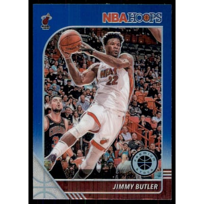 2019-20 Hoops Premium Stock Prizms Blue #146 Jimmy Butler