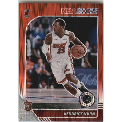 2019-20 Hoops Premium Stock Prizms Red Flash #250 Kendrick Nunn