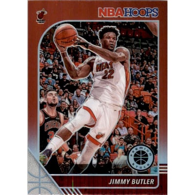 2019-20 Hoops Premium Stock Prizms Red #146 Jimmy Butler