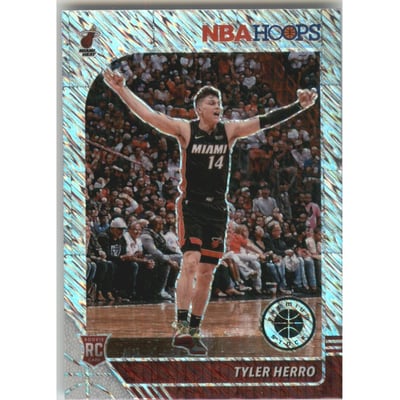 2019-20 Hoops Premium Stock Prizms Shimmer #210 Tyler Herro