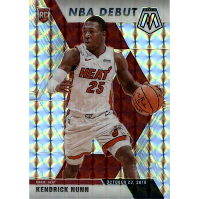 2019-20 Panini Mosaic Mosaic #268 Kendrick Nunn
