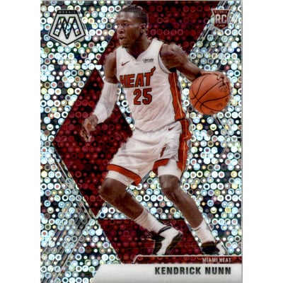 2019-20 Panini Mosaic Rookie Variations Fast Break #234 Kendrick Nunn