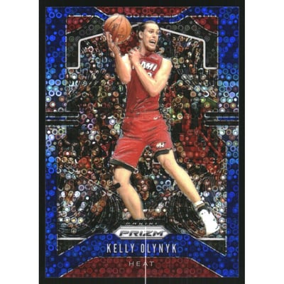 2019-20 Panini Prizm Prizms Fast Break Blue #146 Kelly Olynyk