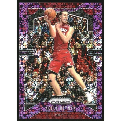 2019-20 Panini Prizm Prizms Fast Break Purple #146 Kelly Olynyk
