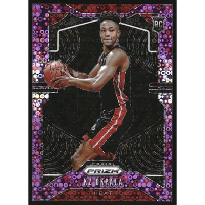 2019-20 Panini Prizm Prizms Fast Break Purple #275 KZ Okpala