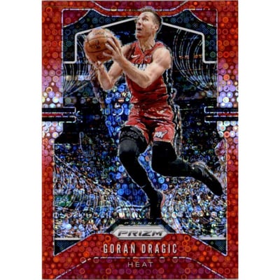2019-20 Panini Prizm Prizms Fast Break Red #145 Goran Dragic