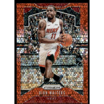 2019-20 Panini Prizm Prizms Fast Break Red #148 Dion Waiters