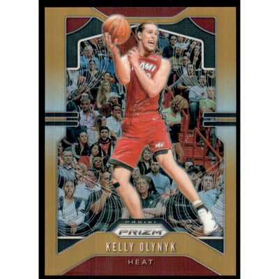 2019-20 Panini Prizm Prizms Orange #146 Kelly Olynyk
