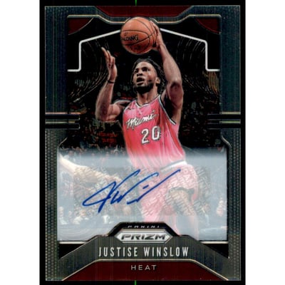 2019-20 Panini Prizm Signatures #230 Justise Winslow