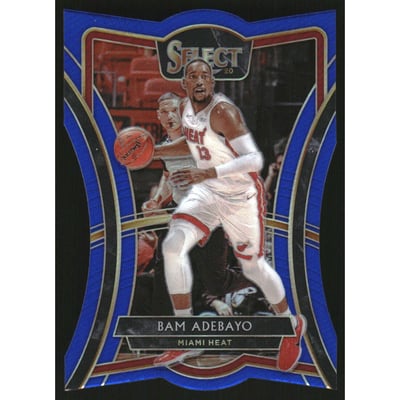 2019-20 Select Prizms Blue Die Cut #152 Bam Adebayo