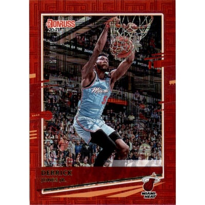 2020-21 Donruss Choice Red #102 Derrick Jones Jr.