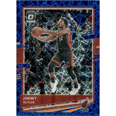 2020-21 Donruss Optic Blue Velocity #33 Jimmy Butler