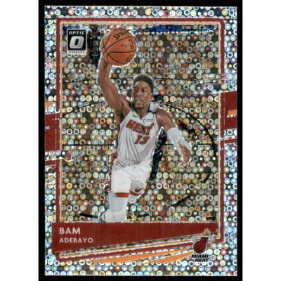 2020-21 Donruss Optic Fast Break Holo #52 Bam Adebayo