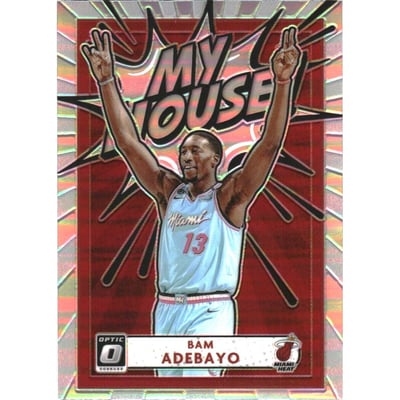 2020-21 Donruss Optic My House Holo #16 Bam Adebayo