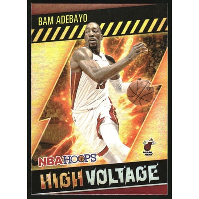 2020-21 Hoops High Voltage #20 Bam Adebayo