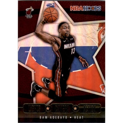 2020-21 Hoops Lights Camera Action Holo #3 Bam Adebayo