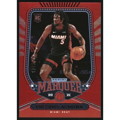 2020-21 Panini Chronicles Red #269 Precious Achiuwa/Marquee