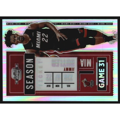 2020-21 Panini Contenders Optic Silver #36 Jimmy Butler