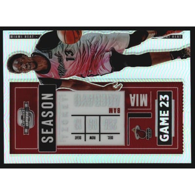 2020-21 Panini Contenders Optic Silver #52 Bam Adebayo